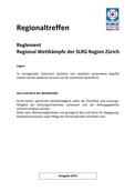 Regionaltreffen Reglement